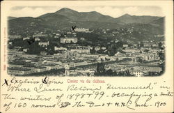 Cimiez vu du chateau Postcard