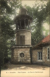 Marlborough Tower at the Petit Trianon Versailles, France Postcard Postcard