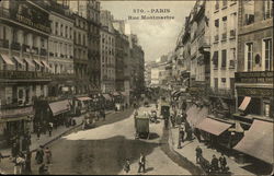 Rue Montmartre Postcard