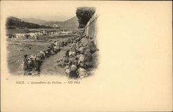 Lavandieres dy Pailion - ND Phot Nice, France Postcard Postcard