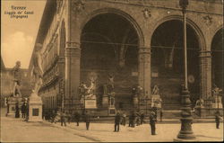 Loggia di Lanzi Postcard