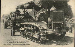 Caterpillar Tractor Postcard