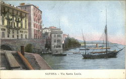 Via Santa Lucia Postcard