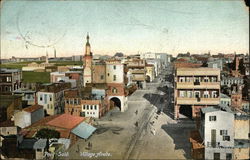 Village Arabe Port Said, Egypt Africa Postcard Postcard