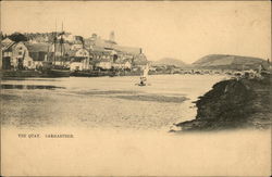 The Quay Carmarthen, Wales Postcard Postcard