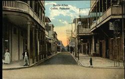 Bottle Alley Postcard