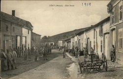 Rue Basse Gery, France Postcard Postcard