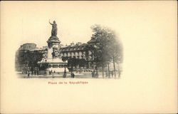 Place de la Republique Postcard