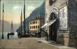 Bank of the Garda River Postcard