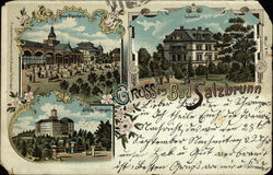 Gruss aus Bad Salzbrunn Poland Eastern Europe Postcard Postcard