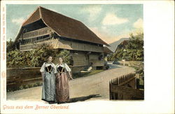 Gruss aus dem Berner Oberland Postcard