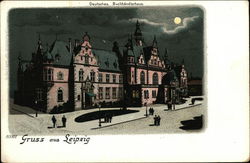 Deutsches Buchhandlerhaus Leipzig, Germany Postcard Postcard