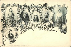 A souvenir of Holland Postcard