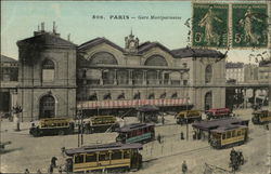 Gare Montparnasse Postcard