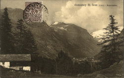 Gressoney St. Jean (1391) - Panorama Postcard