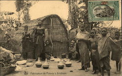 Making Pottery in Kinshasa Postcard