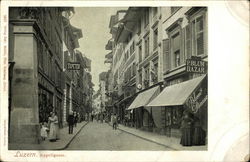 Kapeligasse Lucerne, Switzerland Postcard Postcard