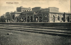 Ahmednagar Station India Postcard Postcard