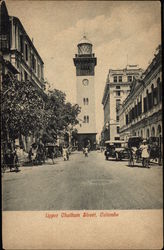 Upper Chatham Street Colombo, Sri Lanka Southeast Asia Postcard Postcard