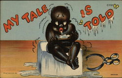 My Tale is Told Black Americana Postcard Postcard Postcard