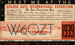 Meet Me at the Golden Gate International Exposition Postcard