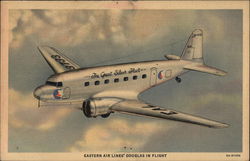 Eastern Air Lines Douglas Postcard