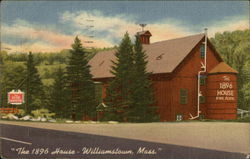 The 1896 House--Williamstown, Mass." Massachusetts Postcard Postcard Postcard