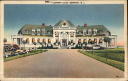 Country Club Newport, RI Postcard Postcard Postcard