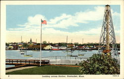 Looking across Harbor Postcard