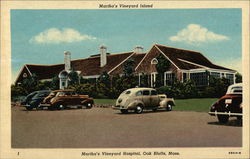 Martha's Vineyard Island - Martha's Vineyard Hospital Oak Bluffs, MA Postcard Postcard Postcard