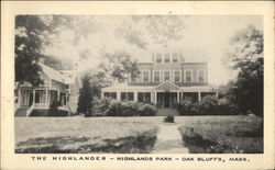 The Highlander Oak Bluffs, MA Postcard Postcard Postcard