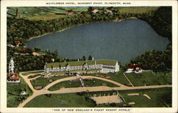 Mayflower Hotel at Manomet Point - "One of New England's Finest Resort Hotels" Plymouth, MA Postcard Postcard Postcard