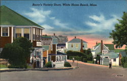 Barry's Variety Store White Horse Beach, MA Postcard Postcard Postcard