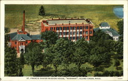 St. Francis Xavier Mission House Postcard