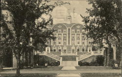 Smith College - Laura Scales and Franklin King Houses Postcard