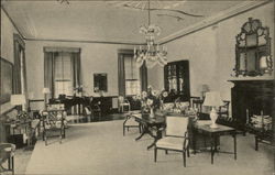 The Lounge at Smith College Northampton, MA Postcard Postcard Postcard