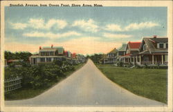 Standish Avenue, from Ocean Front Postcard