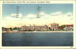 New Ocean House, Puritan Hall and Cottages Swampscott, MA Postcard Postcard Postcard