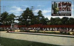 El Patio Motel Postcard