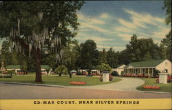 Ed-Mar Court, near Silver Springs Ocala, FL Postcard Postcard Postcard