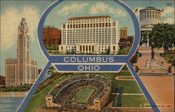 Greetings from Columbus, Ohio Postcard Postcard Postcard