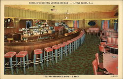 Charlie's Cocktail Lounge and Bar Little Ferry, NJ Postcard Postcard Postcard