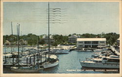 Nassau Yacht Haven Bahamas Caribbean Islands Postcard Postcard Postcard