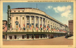 Eastman Theatre and Eastman School of Music Postcard