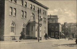 Main Street, showing YMCA Postcard