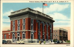 Federal Building (Post Office) and YMCA Postcard