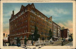 Downtown Y.M.C.A, 909 Fourth Avenue Seattle, WA Postcard Postcard Postcard