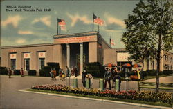 YMCA Building, New York World's Fair 1940 Postcard