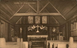 Chapel, St. Dorothy's Rest Churches Postcard Postcard Postcard