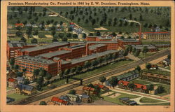 Dennison Manufacturing Company, Founded in 1844 by EW Dennison Framingham, MA Postcard Postcard Postcard